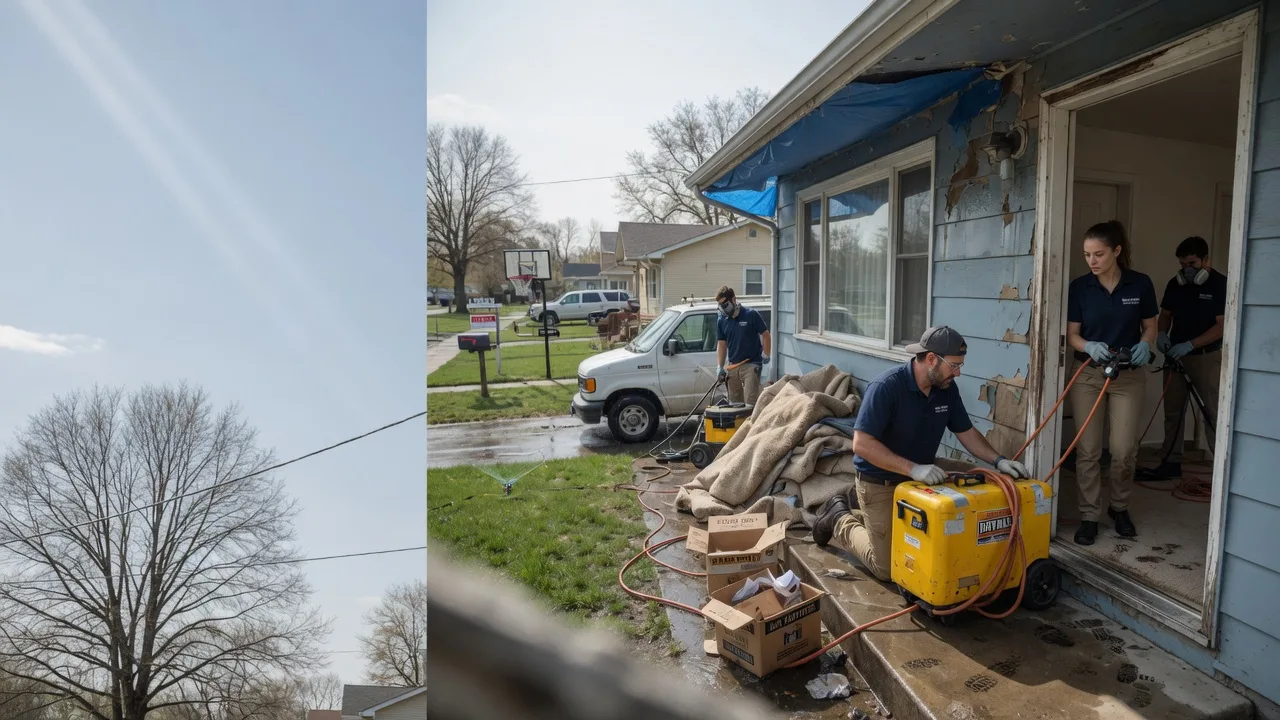 Basement Flood Cleanup in Maysel, WV near me